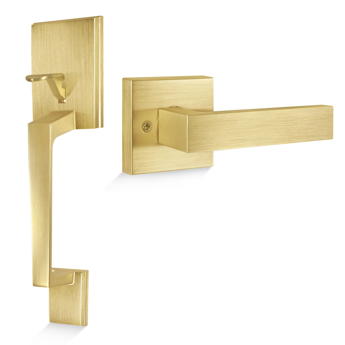 front door handle set