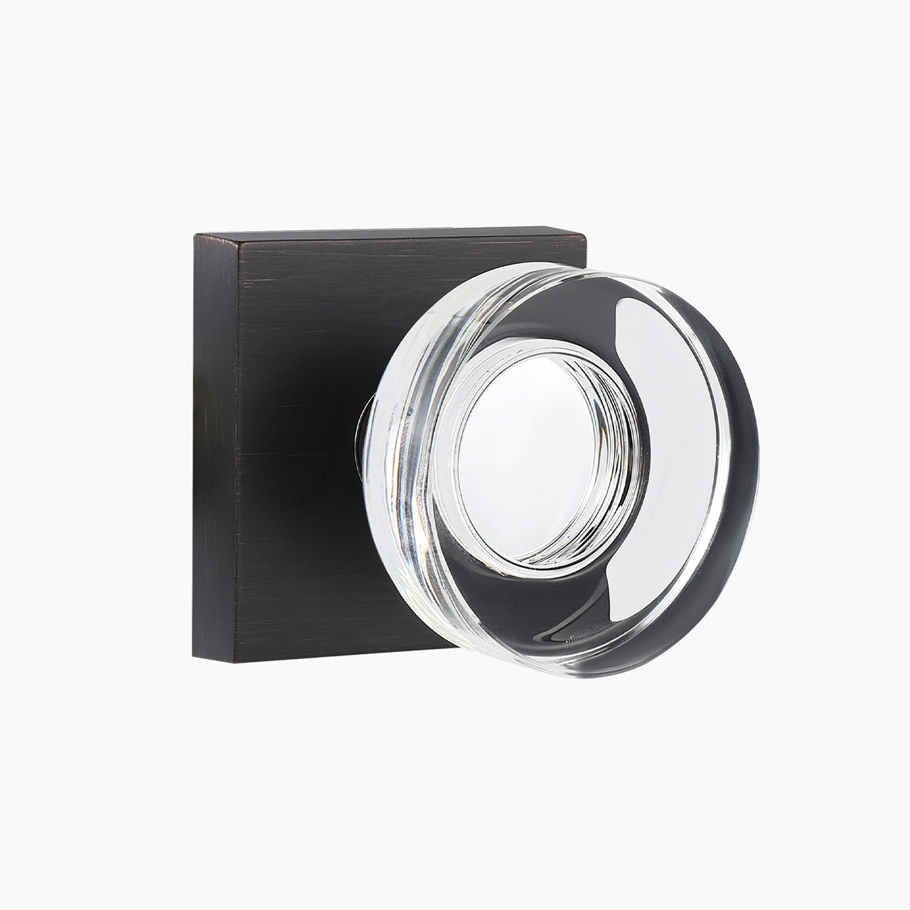 glass door knobs interior oil rubbed bronze dummy SENY