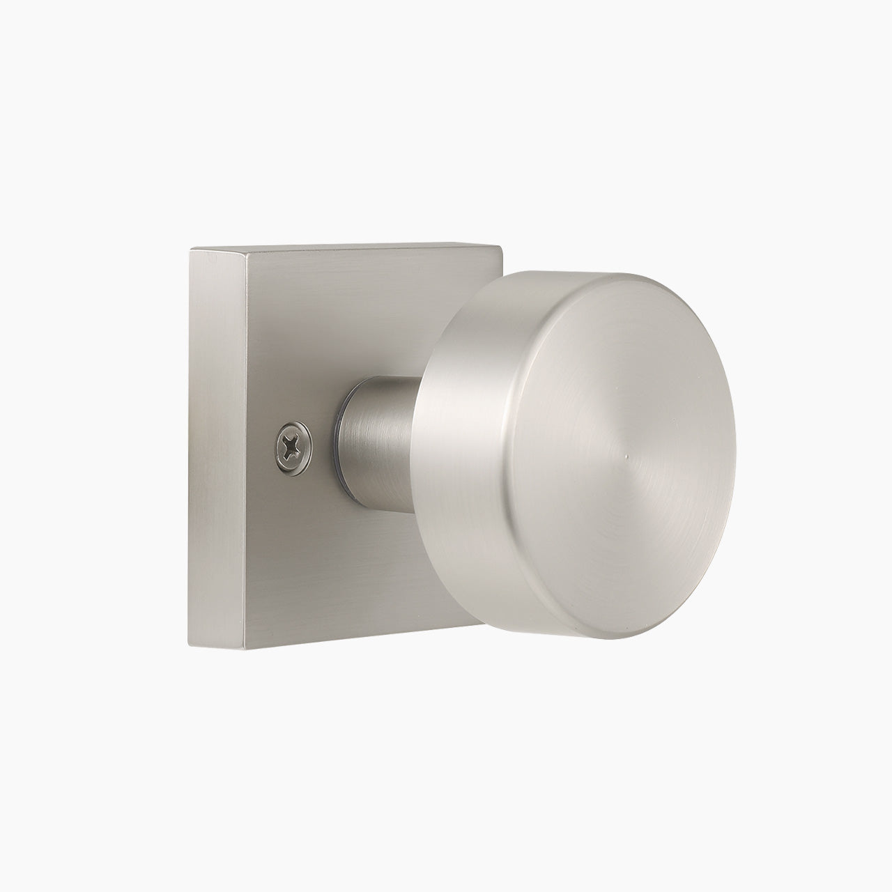 modern interior door knobs satin nickel passage function round modern door knobs SENY