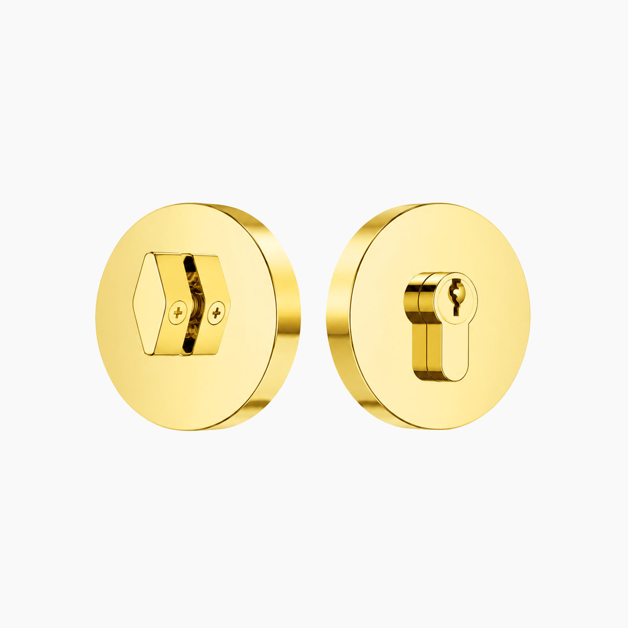 SENY Round Deadbolt Lock – Classic Single Cylinder Keyed Entry Deadbolt
