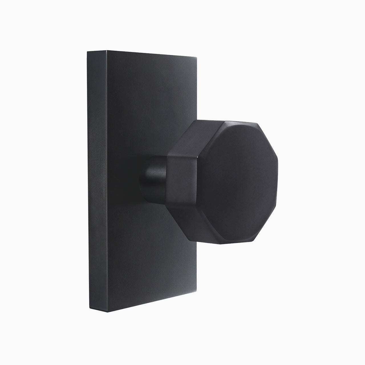 schlage black door knobs-passage