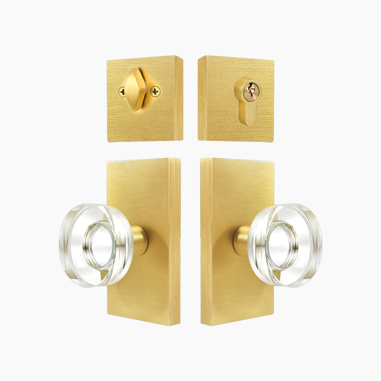schlage deadbolt and knob set